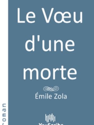 cover image of Le Vœu d'une morte